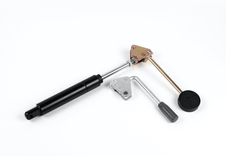 Recliner chair lockable gas spring for massage seat
