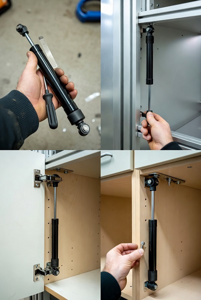 Gas Spring Installation Gas Spring Installation